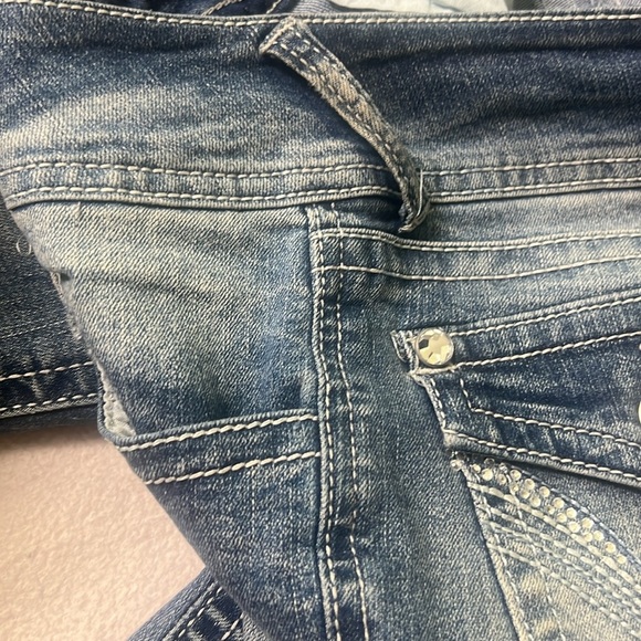 Wallflower Blue Boot Cut Jeans Classic Style - Picture 4 of 11